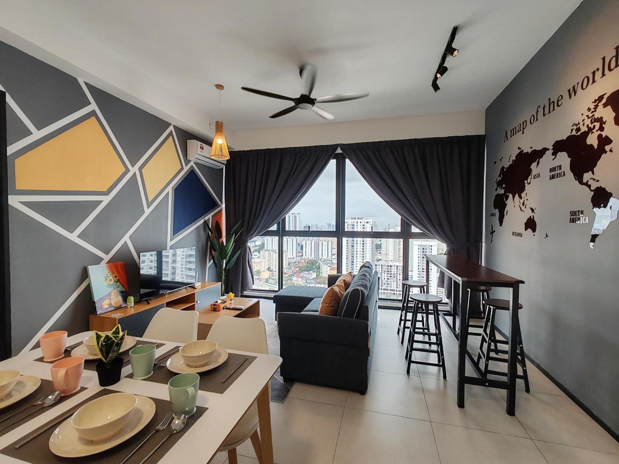 Jelutong Cozy Minimalist Suite At Urban Suites Georgetown By Superstay מראה חיצוני תמונה