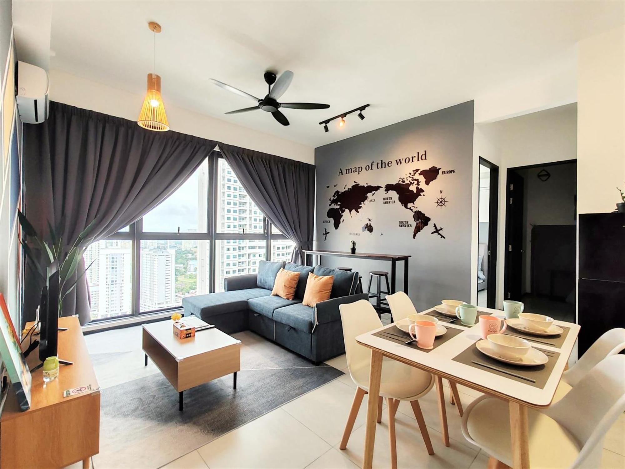 Jelutong Cozy Minimalist Suite At Urban Suites Georgetown By Superstay מראה חיצוני תמונה